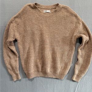 Brown Cozy Sweater. Size Medium